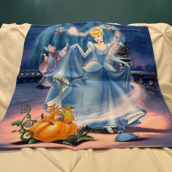 Cinderella Goes to the Ball with Fairy Godmother Reusable Shopping Bag Tote NWT - Picture 1 of 4